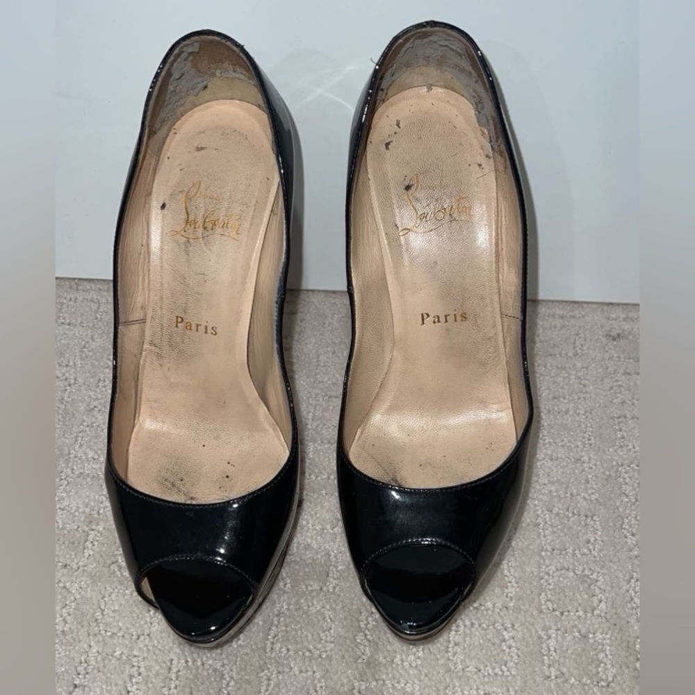 Christian louboutin platform heel